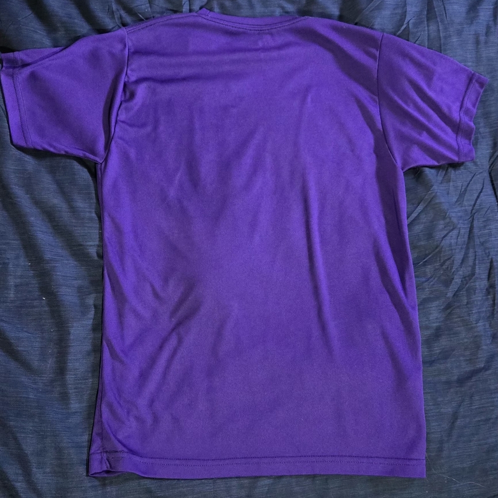adidas Purple Graphic Short Sleeve Tee - Picture 2 of 5